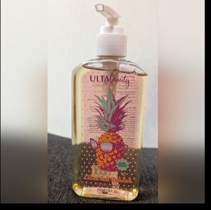 Ulta Beauty Clear Self-Tan Gel with Pink Pineapple Artwork